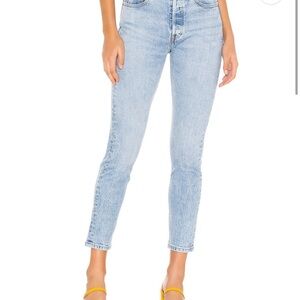 Levi 501 Skinny Jeans in Tango Light